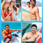 Swim Goggles, Unisex Adult Swimming Goggles Anti Fog Anti UV No Leakage Wide View for Men Women Youth