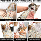 27.6"Cat Grooming Wrap, Self Adhesive Cat Wrap for Cutting Nails, Anti-Escape Calming Cat Swaddle Wrap for Medicine Ear Cleaning, Anti-Scratch Cats Burrito Restraint Blanket, Multifunctional Pet Tool