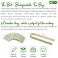 FreshDrinkUS, Premium 60 Mugwort Leaf Tea Bags, 100% Natural and Pure Mugwort Leaves. Loose Leaf Mugwort Herbal Tea. Mugwort Leaf Tea. No Sugar, No Caffeine, No Gluten, Vegan.