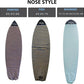 Surfboard Stretch Sox Shortboard and Longboard Board Sock Cover, 5-10ft Surf, 10ft 8in - 11ft 8in SUP