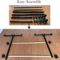 4 Ft Portable Wood Ballet Barre Ballet Bar Dance Barre Freestanding with Carry Bag
