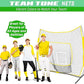 GoSportsGoSports Team Tone 7' x 7' Baseball & Softball Practice Hitting & Pitching Nets in Team Colors