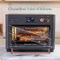 Café Couture Oven with 14 essential cooking modes, including Air Fry, CrispFinish, Bake, Broil, Roast, Toast, Pizza, WiFi & Smart Connected, Voice Control, Countertop Small Appliances, Matte Black