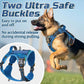 rabbitgoo Tactical Dog Harness for Large Dogs, No Pull Military Service Vest with Handle & Molle, Easy Control for Training Walking, Adjustable Reflective Straps, Blue Camo, L