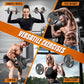 Yes4All Standard 1-Inch Grip Weight Plates, Cast Iron with Multiple Sizes from 2.5 lb to 35 lb for Strength Training, Weightlifting & Muscle Toning