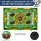 NFL Green Bay Packers Dog Snuffle Mat – Interactive Pet Slow Feeder, Football Field Design Food Puzzle Toy for Dogs & Cats, Foraging Activity Mat for Smarter Feeding