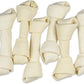 hotspot pets 8-9 Inch Large Rawhide Dog Chew Bones (10 Pack)- Made from Grass Fed Cows - Great for Dental & Oral Care for Aggressive Chewers Large Dogs