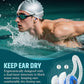 Hearprotek [2 Pairs] Swimmer Ear Plugs,Custom-fit Water Protection Adult Swimming earplugs for Swimmers Pool Shower Bathing and Other Water Sports