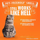 Angry Orange Pet Odor Eliminator Concentrate for Cat Urine and Smells - Fresh Scent - 8 oz (Makes 128 oz of Cleaner)