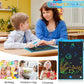 Hockvill LCD Writing Tablet for Kids 8.8 Inch, Toys for Girls Boys Drawing Pad for 3 4 5 6 7 Year Old Kids Toys, Children’s Day Gift Toddler Doodle Board Travel Essentials, Birthday Gift for Children