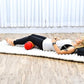 Leewadee Small Yoga Bolster – Shape-Retaining Cervical Neck Roll, Tube Pillow for Comfortable Reading, Kapok Filling, 22 x 6 x 6 inches