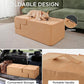 Made4Pets Dog Steps for Bed, Extra Wide Dog Stairs for High Bed Couch Sofa, 35D Foam Pet Steps for Small Dogs and Cats, Non-Slip Bottom Pet Stairs, Tan, 4 Steps