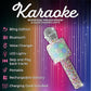 Sing-Along Bling Bluetooth Karaoke Microphone and Bluetooth Stereo Speaker All-in-One (Confetti Bling)