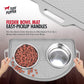 Tuff Pupper 26x21 Large Waterproof Pet Feeding Mat | Designed for Pet Fountains, Dog Gravity Water Bowls, Elevated Feeders | Raised Edges Prevent Spills | Dishwasher Safe | Non Slip Silicone Base