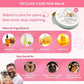 Dog Paw Cleaner for Small & Medium Dogs – Portable Paw Washer Cup with Soft Silicone Brush, Towel & Moisturizing Balm – Gently Cleans Muddy Paws After Walks (Pink, Medium)