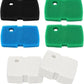 16 PCS Replacement Canister Filter Pad Compatible with Pennplax Cascade 1200/1500 CCF4UL/CCF5UL, Aquarium Sponge Media Parts Canister Filter Floss Pads for Fish Tank