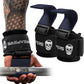 Gymreapers Weight Lifting Hooks (Pair), Heavy Duty Power Wrist Straps Hand Grip Support For Deadlifts, Pull Ups, Shrugs - Gym Gloves For Men and Women