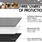 Guinea Pig Cage Liner, 4 Pack - Washable, Reusable, Leakproof Fleece Bedding Pads for Small Animals with Anti-Slip Bottom - for C&C 12''X12'' Area, Gray