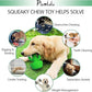 Dog Chew Toys Dog Toothbrush Stick Teeth Cleaning Brush Dental for Medium Large Dog, Puppy Christmas Easter Birthday Gifts, Outdoor Squeaky Toys for Aggressive Chewers Interactive Tough Toys