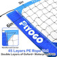 Volleyball Net for Backyard, Professional Portable Outdoor Heavy Duty Volleyball Net Set with Adjustable Aluminum Poles, Anti-Sag Design, Double Tension Adjuster for Beach, Grass |1680D Bag
