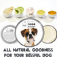 The Blissful Dog Fawn Boxer Nose Butter for Dry, Cracked Skin, Lick-Safe Dog Nose Balm with Moisturizing Shea Butter, Almond, Olive, and Essential Oils, Pet Supplies, Uncented, 8 oz.