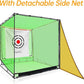 Golf Practice Hitting Nets for Backyard Driving Indoor Use Heavy Duty Practice Golf Driving Nets for Backyard Premium Portable Golf Impact Nets Cages with Frame