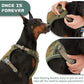 BUMBIN Tactical Dog Harness for Large Dogs No Pull, Famous TIK Tok No Pull Dog Harness, Fit Smart Reflective Pet Walking Harness for Training, Adjustable Dog Vest Harness with Handle Green XL
