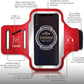 TRIBE Running Phone Holder Armband. iPhone & Galaxy Cell Phone Sports Arm Bands for Women, Men, Runners, Jogging, Walking, Exercise & Gym Workout. Fits All Smartphones. Adjustable Strap, CC/Key Pocket