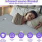 Sauna Blanket Infrared Zipper Oxford Cloth Upgraded Version Professional Detox & Heat Therapy Blanket with Remote (US 110V,71×32 Inches)