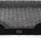 Bedsure XL Orthopedic Dog Bed for Extra Large Dogs - Washable XLarge Dog Cat Bed Waterproof, Comfort Dogs Couch Sofa with Washable Removable Cover, Pet Bed with Nonskid Bottom, Plush-Black, 42"