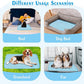 Pet Cooling Mat for Dogs & Cats - Washable Dog Cooling Mat Portable Pet Cool Pads Blanket for Indoor & Outdoor Car Seats