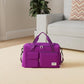 FIORETTO Women's Gym Duffle Bag with Shoes Compartment, 37L Capacity, Ideal for Travel, Gym, Sports, Duffel, Weekender