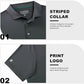 Mens Polo Shirts Short Casual Solid Stylish Dry Fit Performance Designed Collared Golf Polo Shirts for Men