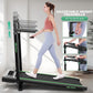 ANCHEER Walking Pad Treadmill with 12% Incline&Adjustable Height, 4 in 1 Under Desk Treadmills with Desk Workstation, Foldable Treadmill for Home 300lb,3 Type Control