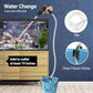 132GPH Manual Aquarium Gravel Cleaner, Fish Tank Siphon Vacuum Cleaner with Adjustable Water Flow for Cleaning Dirt, Water Change & Wash Sand Aquarium Cleaning Tools