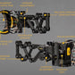 Trophy Ridge React H4 Bow Sight - 4 Pin Sight, Tool Less Windage and Elevation Adustability, 2nd Axis Leveling, Adjustable Click Light
