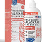Pure Wild Alaskan Salmon Oil for Dogs - 16 oz. Pump Cap - Toxin Free Dog Fish Oil Rich in Omega-3 and 6, Vitamin D, EPA, and DHA for Healthy Skin and Coat - Pink, COHO, and Sockeye Salmon