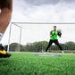 QUICKPLAY Goalkeeper Deflection Ramp - Enhance Reflexes & Hand-Eye Coordination - Heavy-Duty Rubber Construction - Portable Design for Coaches & Players