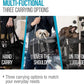 Sherpa Original Deluxe Travel Pet Carrier, Airline Approved & Guaranteed On Board - Black, Medium