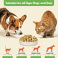 MON2SUN Freeze Dried Salmon Cat and Dog Treats, Single Ingredient Natural and Healthy Dog Snacks, High Protein Training Treats & Food Topper, 10.6oz