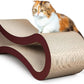 Cat Scratcher Cardboard, Scratching Pad House Bed Furniture Protector, Infinity Shape, Curved