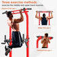 soges Power Tower Pull Up Bar Station, Dip Station for Home Gym, Height Adjustable Heavy Duty Strength Home Training Fitness Workout Equipment