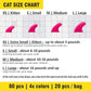 zetpo 80 pcs Cat Claw Covers | Cat Nail Caps | with Adhesives and Applicators (XS, Black, White, Silver Glitter, 24k Gold Glitter)