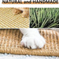 Oncpcare Rabbit Scratch Mat - Natural Bunny Scratching Pad for Claws and Teeth Care, Chew Toys, Pet Cage Bedding for Biting, Sleeping, Nesting - 24x16