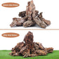 6-8 Inches Natural Dragon Stone 6 PCS Aquarium Rocks for Aquascaping, Aquarium Landscaping, Terrariums, Fish Tank Decoration, Vivariums, Paludarium, Reptile and Amphibian Enclosures