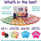 Shuffle Up Gymnastics Card Games - 70+ Fun & Active Skills Cards for Kids, Fitness Cards Develop Fundamentals, Stamina & Strength, Easy to Play for Kids | Multiple Skills Level Cards Include 2 Dices