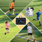 Agility Ladder, Agility Speed Training Set, 20ft 12 Rung Agility Ladder, 4 Agility Hurdles, 5 Resistance Bands, 12 Resistance Cones, Running Parachute, Jump Rope for Athletes, Adults