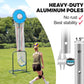Volleyball Setter Trainer Net Setting Training Equipment Target Practice Indoor or Outdoor, Adjustable Height (4.6 ft-9.8 ft) and Angle for Serving Spiking Drills System