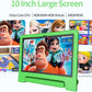 JREN Tablet for Kids｜10 Inch Kids Tablet Android 14｜Octa-core｜64GB｜WiFi ｜Bluetooth｜Parental Control｜Children Content｜Children Toddler Green