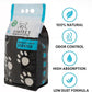 Marseille Soap Scented Cat Litter – 37.8 lb / 20L, Fast Clumping, Natural Odor Absorption, Lightweight Formula, Bonus Cleaning Tool Included, Made with Turkish White Bentonite